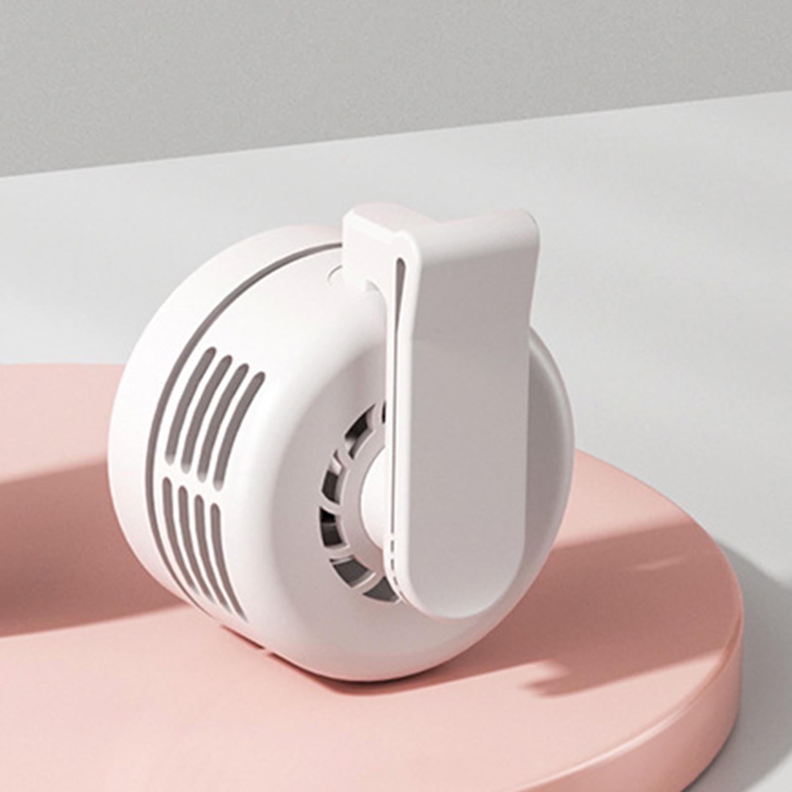 2x Portable Mini Clip Fan Working Home Outdoor USB Personal Fan 60 Blades
