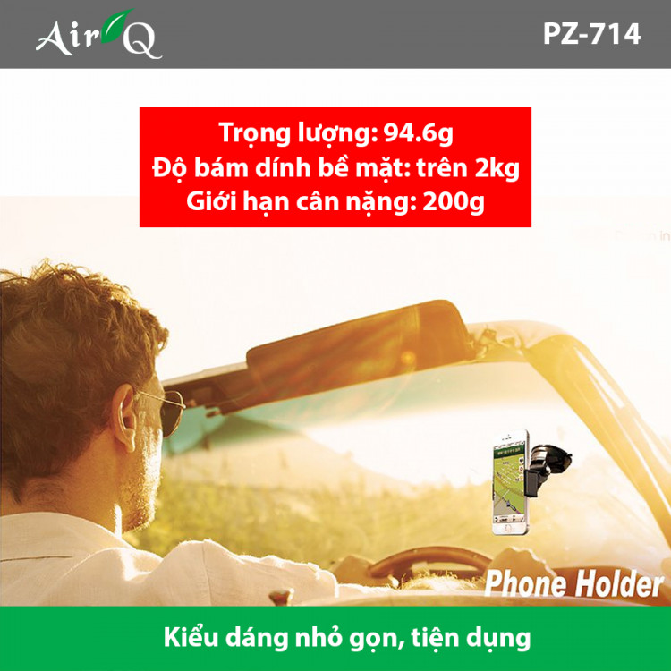 Giá đỡ điện thoại dán taplo AIR-Q PZ-714.D 4