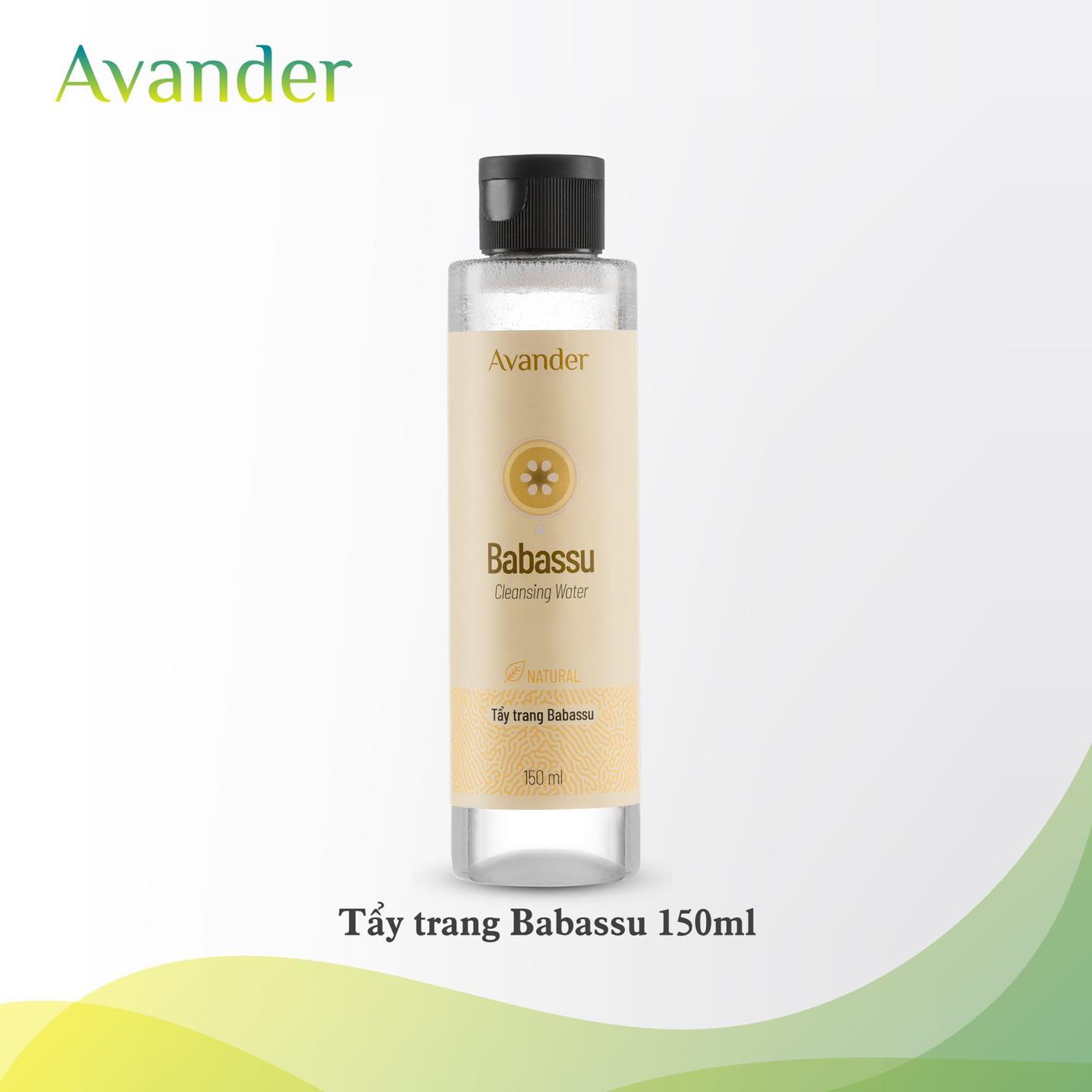 Tẩy trang Babassu Avander 150ml