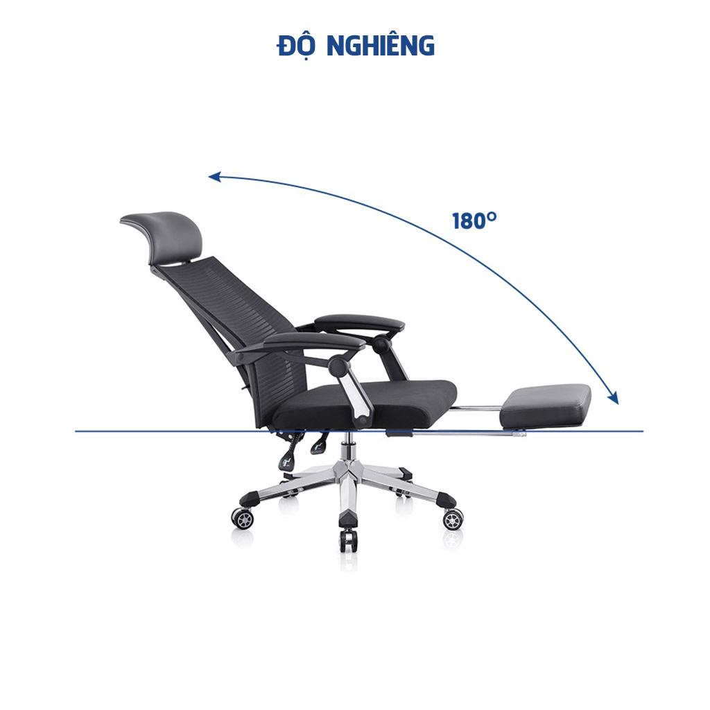 Ghế công thái học GOVI Ergonomic Plato PL07 Thiết kế bảo vệ sức khỏe