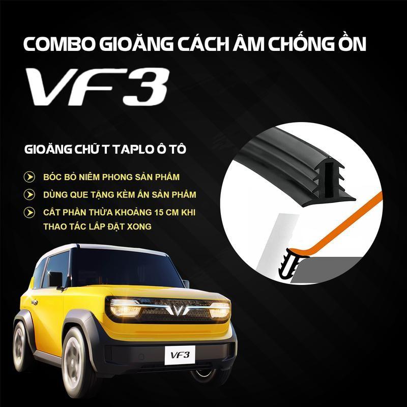 Gioăng chống ồn cho Xe VF3 chống ồn, ngăn bụi và thoát nhiệt điều hòa hiệu quả dễ dàng tự làm tại nhà