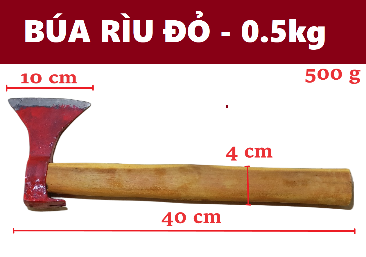 Búa rìu đỏ 0.5 kg
