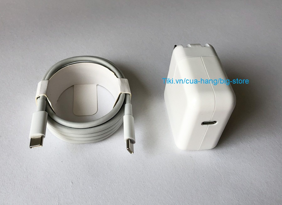 Adapter Sạc 30W USB-C Dành Cho MacBook Air 12, 13 inch Cáp Type C 2M