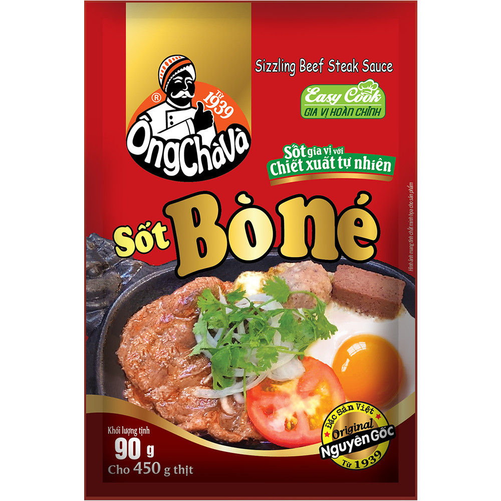 Combo 5 Gói Sốt Bò Né Ông Chà Và 90g
