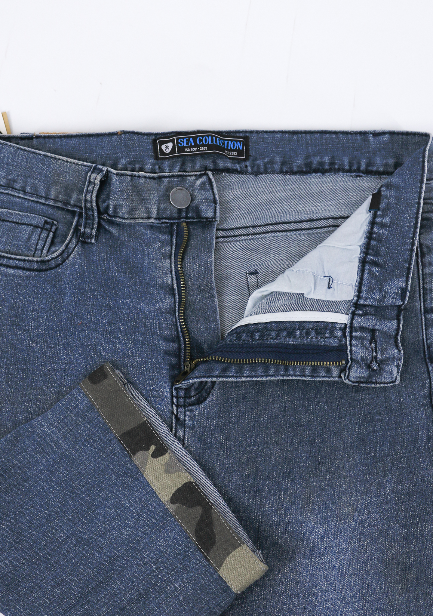 Quần Jean Lửng Nữ 6070 Sea Collection