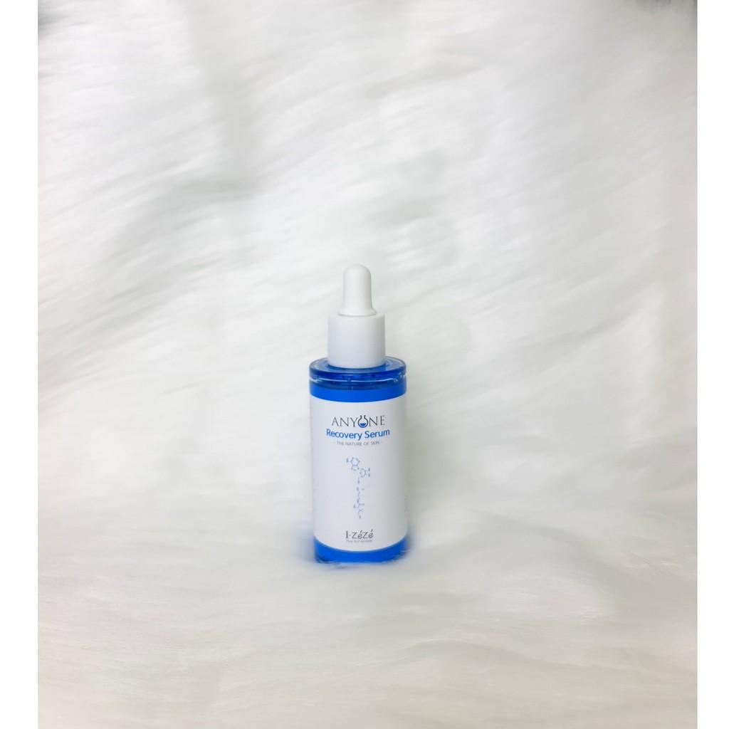 Tinh chất phục hồi, hỗ trợ trị mụn, dưỡng ẩm cho da nhạy cảm IZEZE Anyone Recovery Serum 50ml