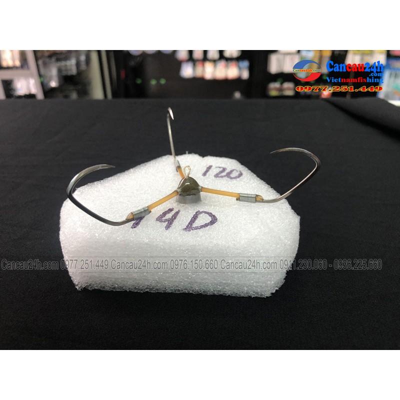 Lưỡi câu lục Tam 14 dáng mác - Dáng Hái - CHUYÊN SĂN HÀNG