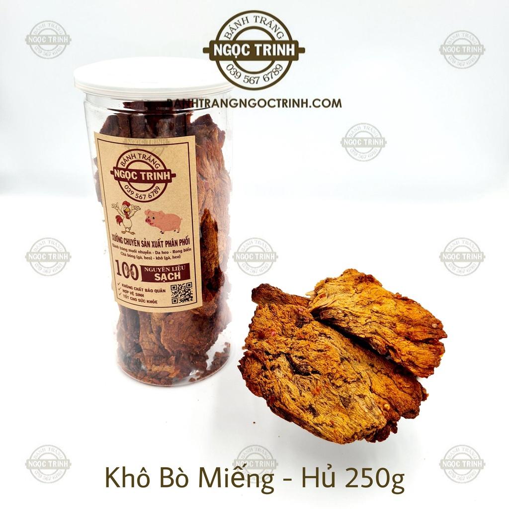 Khô bò miếng Hồng Ngự, khô bò thật 100% - Bánh Tráng Ngọc Trinh