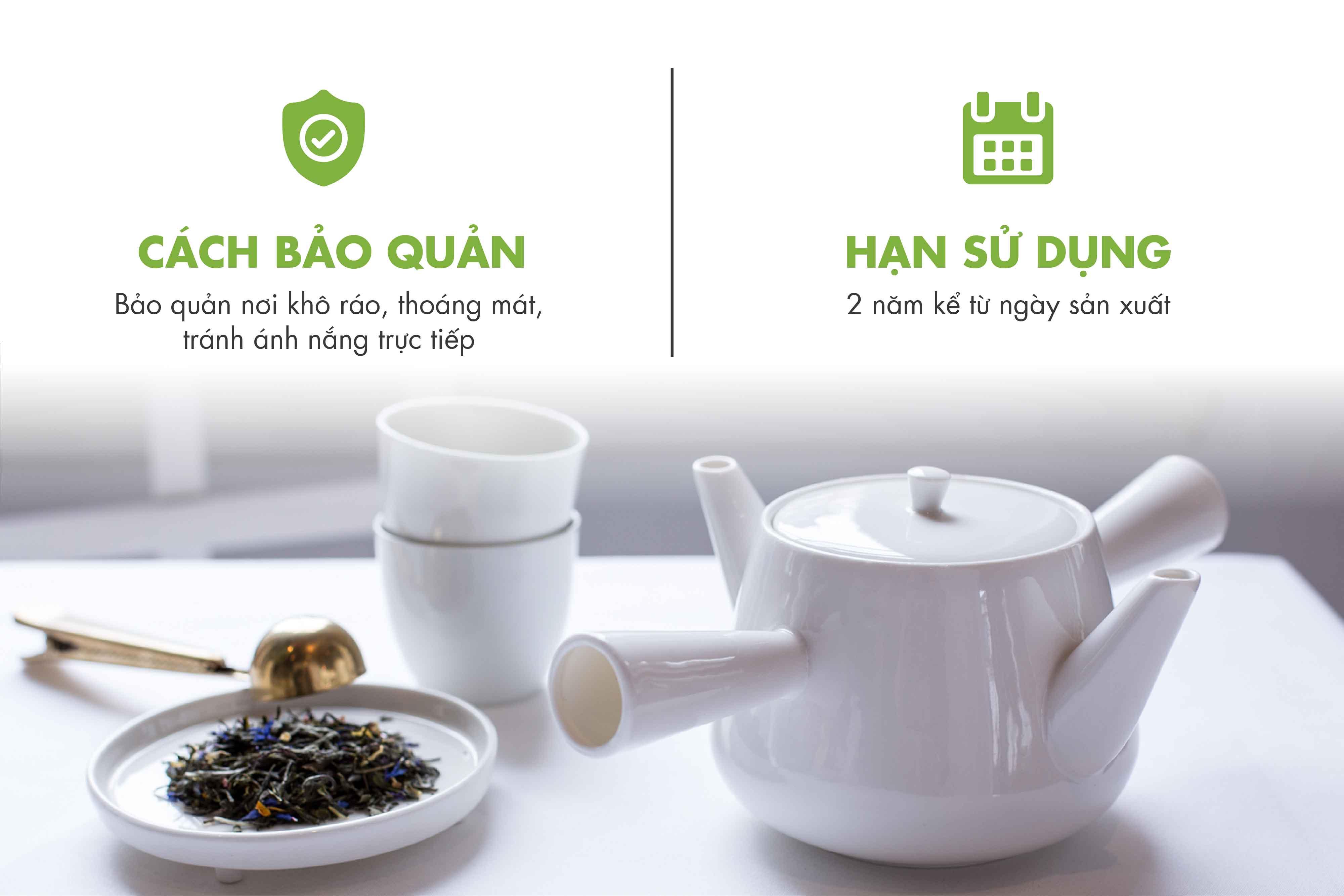 Trà ô long làm quà tặng, trà biếu, lon thiếc 100gam Dotea, trà oolong cao cấp thơm nhẹ, ngọt thanh