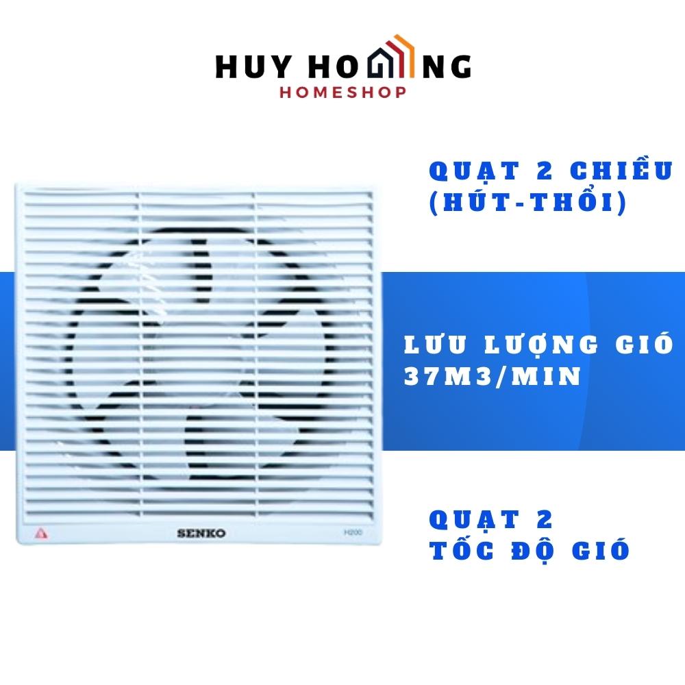 Quạt hút âm tường Senko H200 - Hàng chính hãng