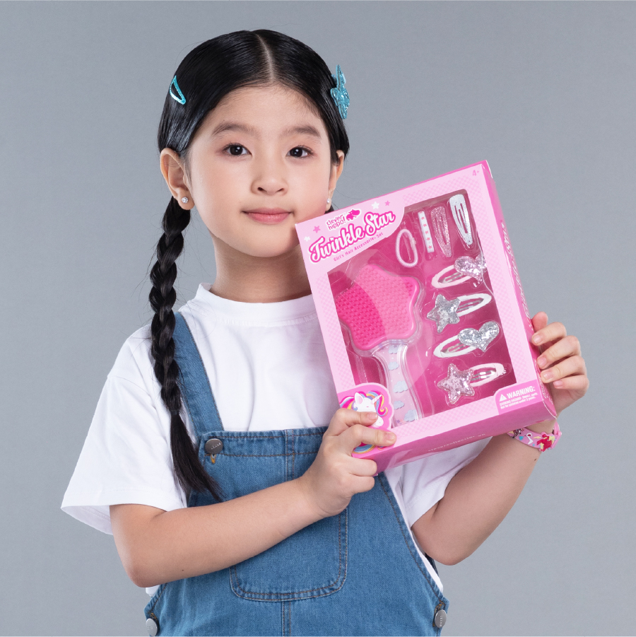 Bộ Phụ Kiện Tóc Twinkle Star Clever Hippo HAS01/SILVER