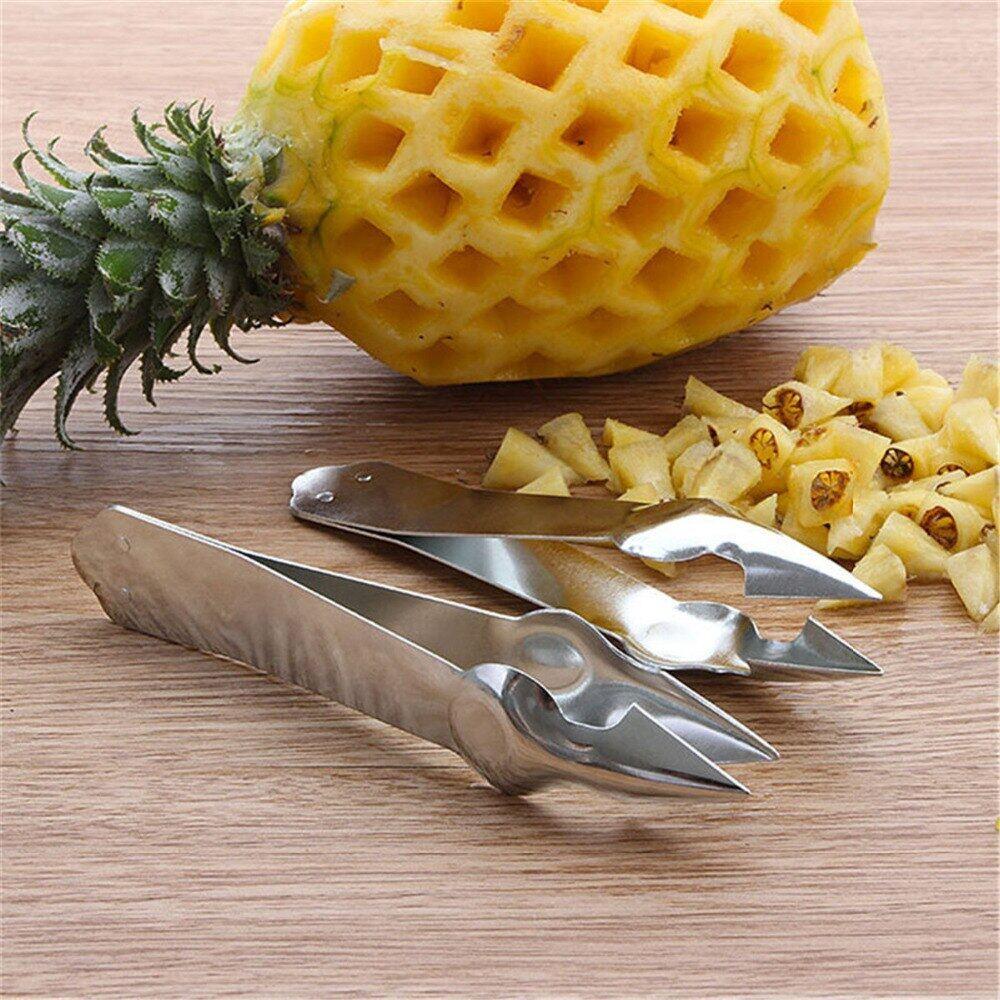 Dụng Cụ gắp mắt dứa/thơm, lấy mắt dứa nhanh gọn, bằng thép không gỉ - Yumeshop94