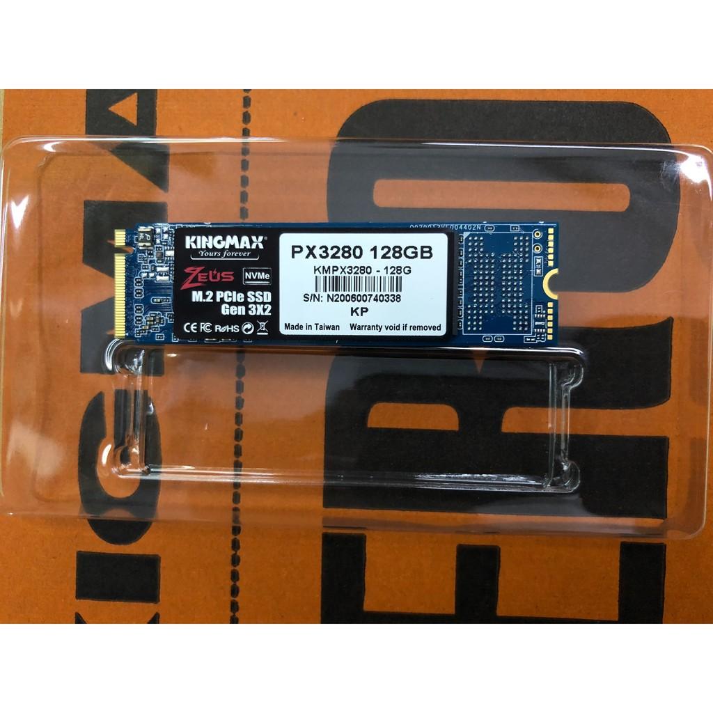 Ổ cứng SSD Kingmax Zeus PX3280 128GB M.2 2280 PCIe NVMe Gen - Hàng chính hãng