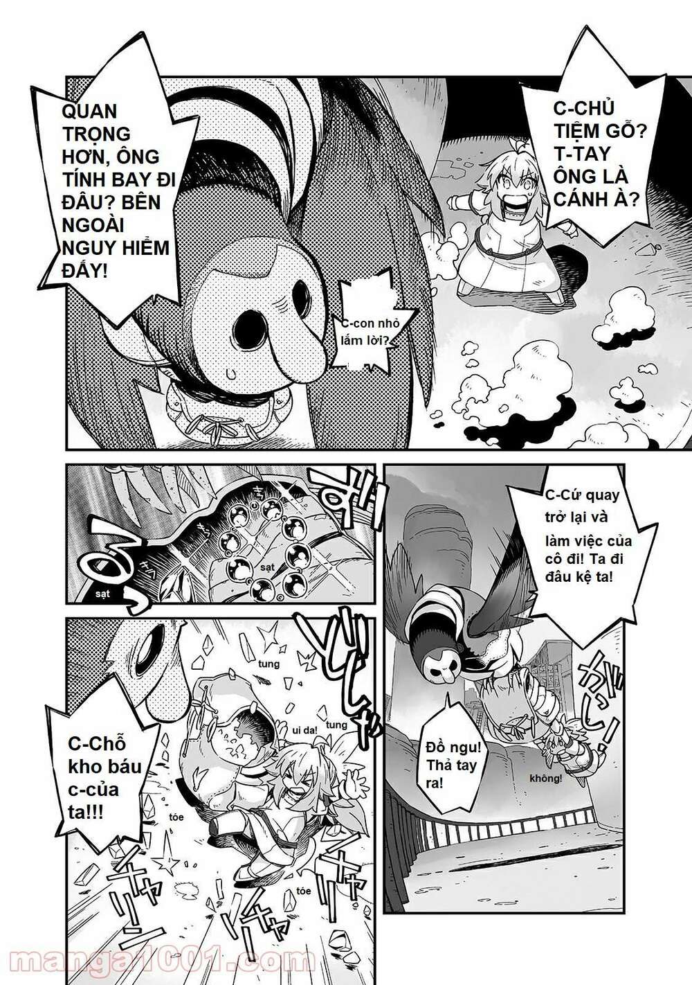 ngay cả khi hậu tận thế, thật hạnh phúc vẫn còn được sống... chapter 16.2 3