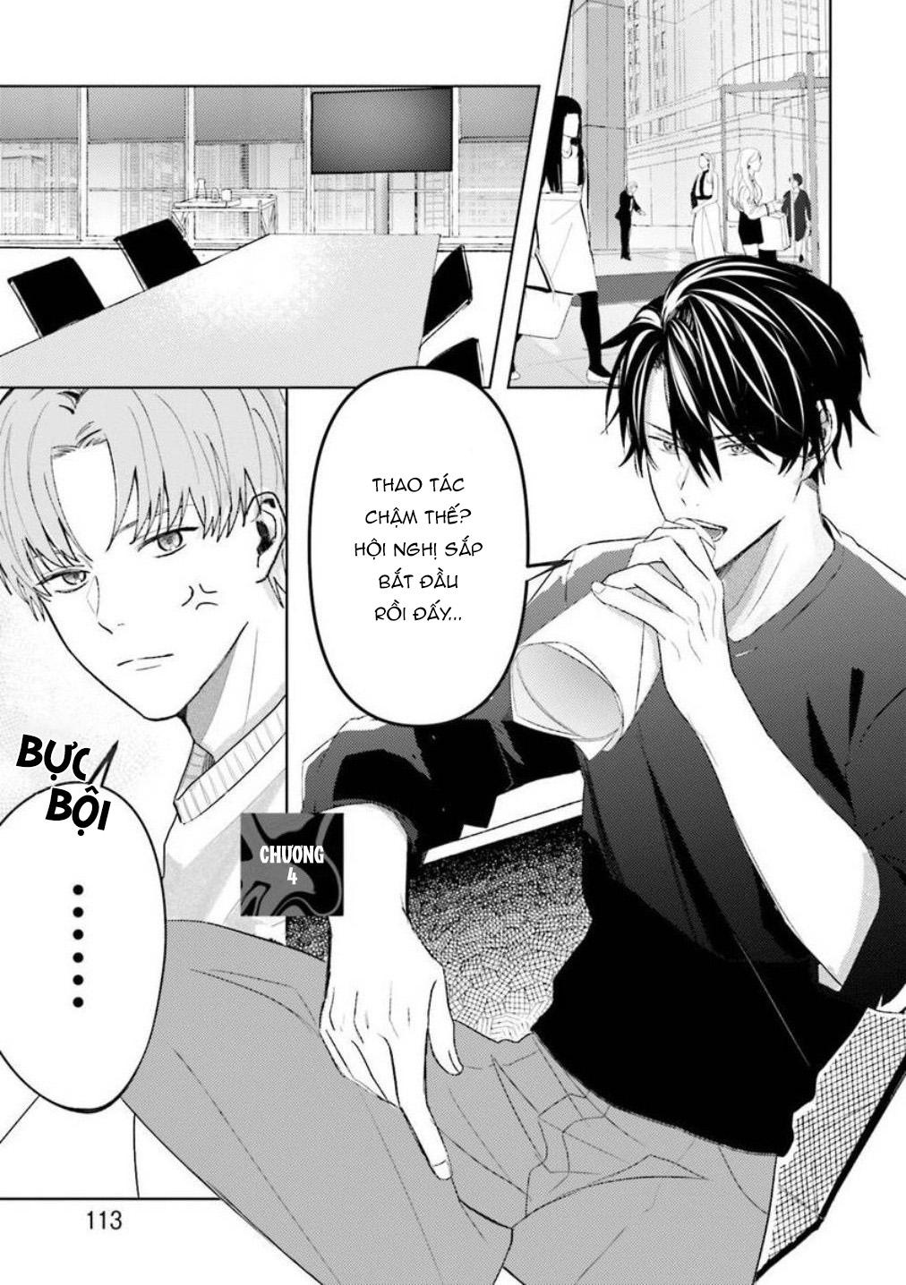 giả gái mà bị sếp phát hiện là tôi chết chắc chapter 4 1