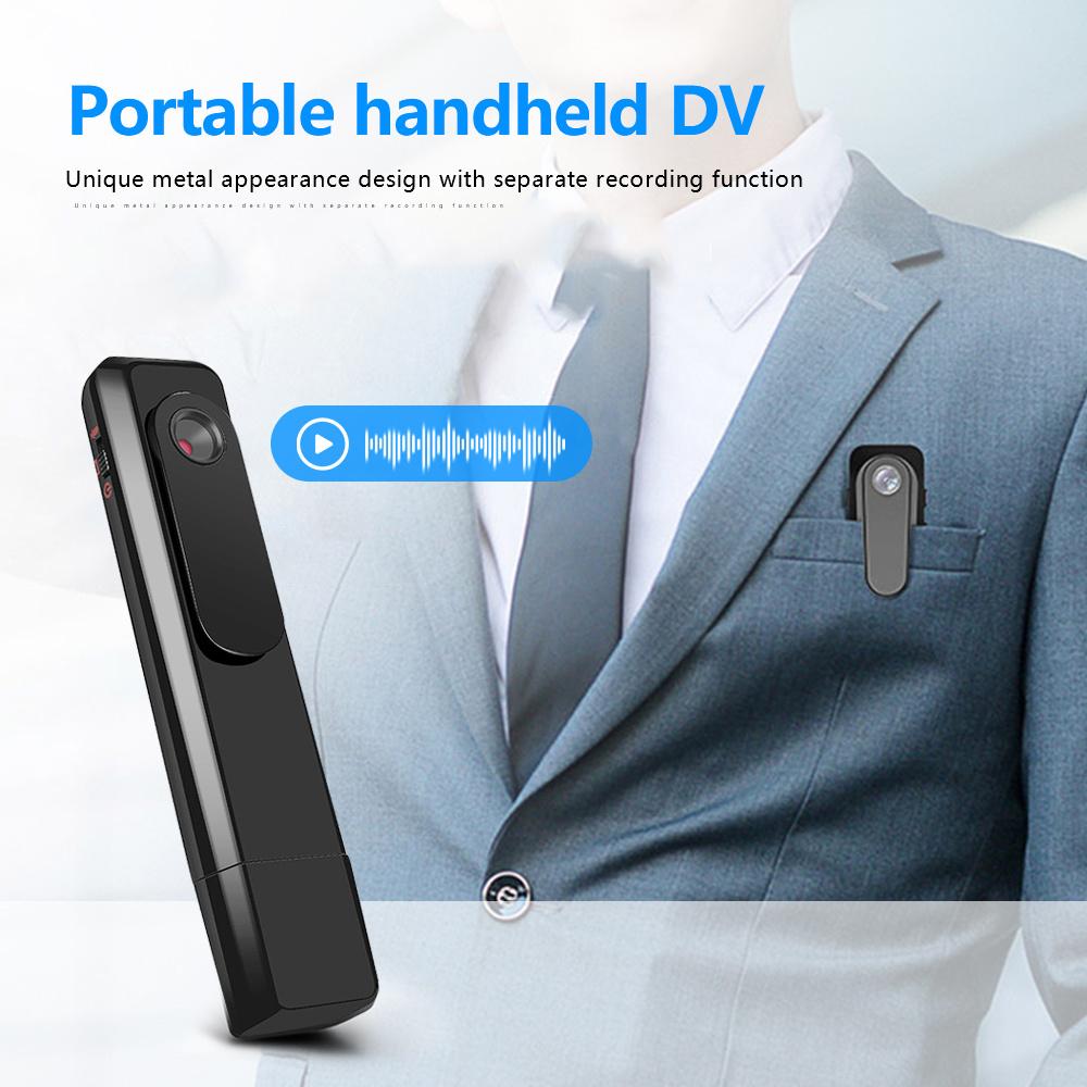 1pc Máy ảnh mini có thể đeo mini DV 1280p Full HD H.264 Máy ảnh máy ảnh PEN PEN Microbody Camara DVR Camera