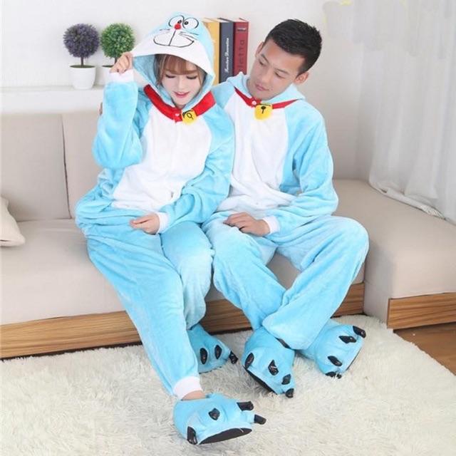 Bộ Đồ Hình Thú Doraemon Người Lớn