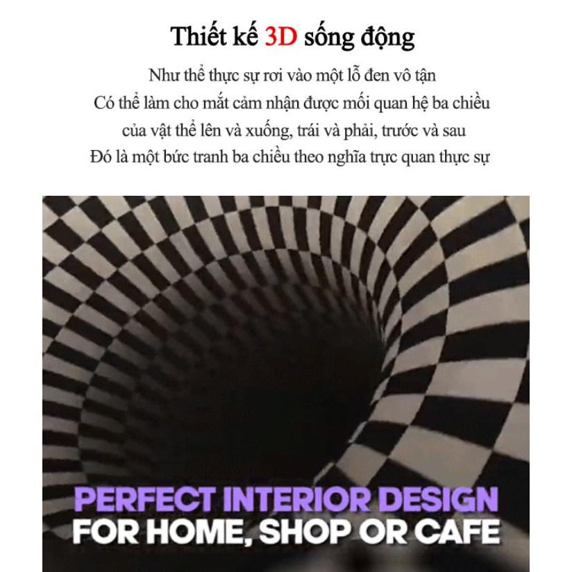Bộ 2 Thảm ảo giác 3D sống động