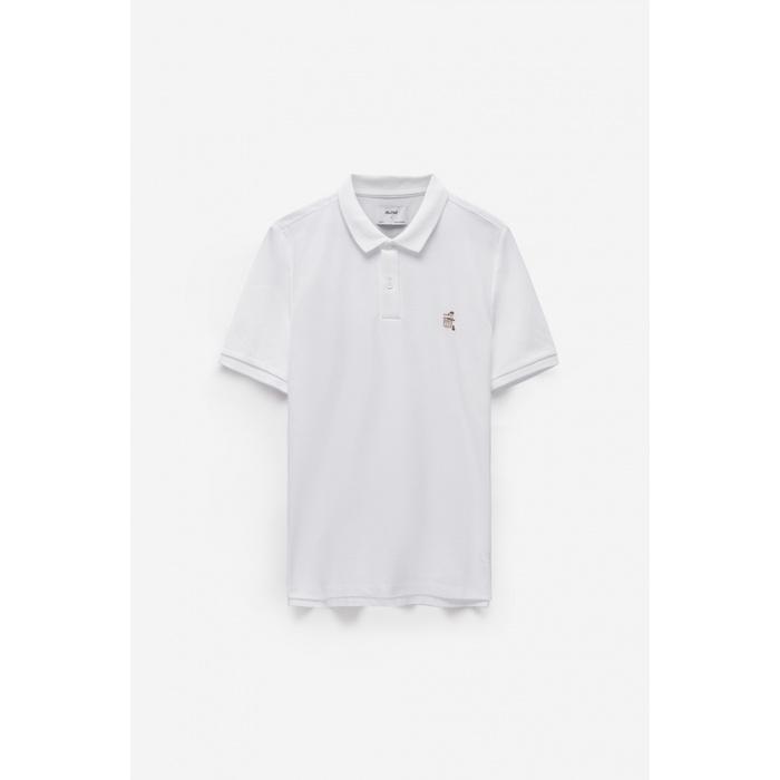 ÁO POLO NAM TAY NGẮN THÊU FORM SLIM - 10F22POL002 | LASTORE MENSWEAR
