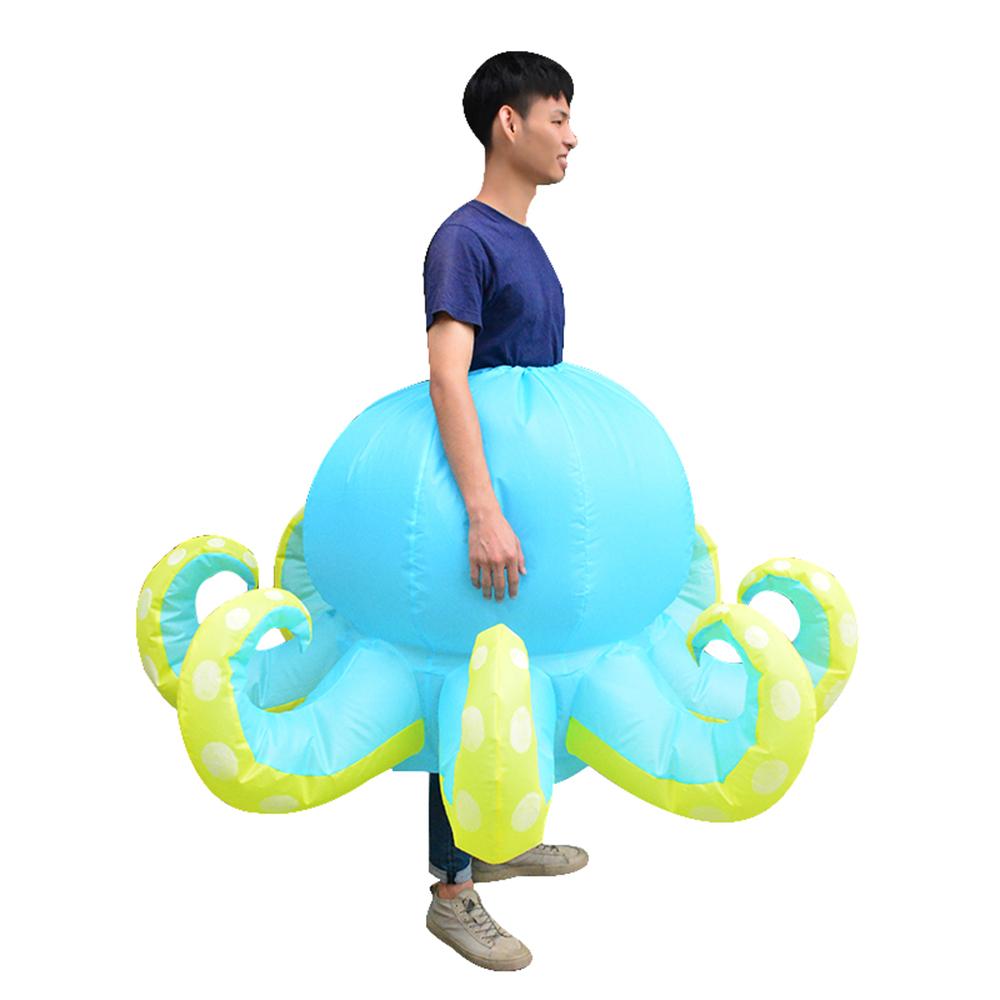 Trang phục bơm hơi ngộ nghĩnh, chất liệu polyester mật độ cao tạo cảm giác thoải mái khi mặc