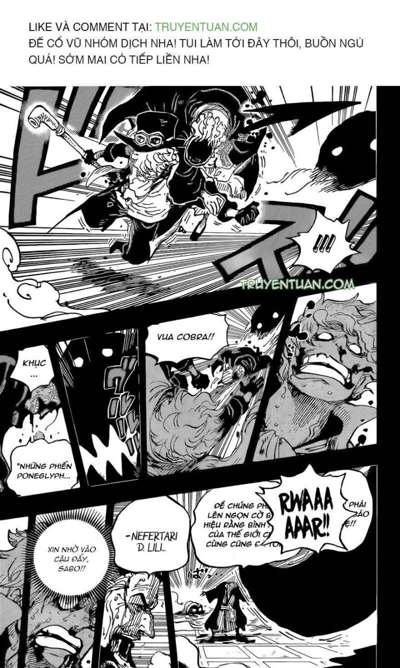 đảo hải tặc - one piece chapter 1085 9