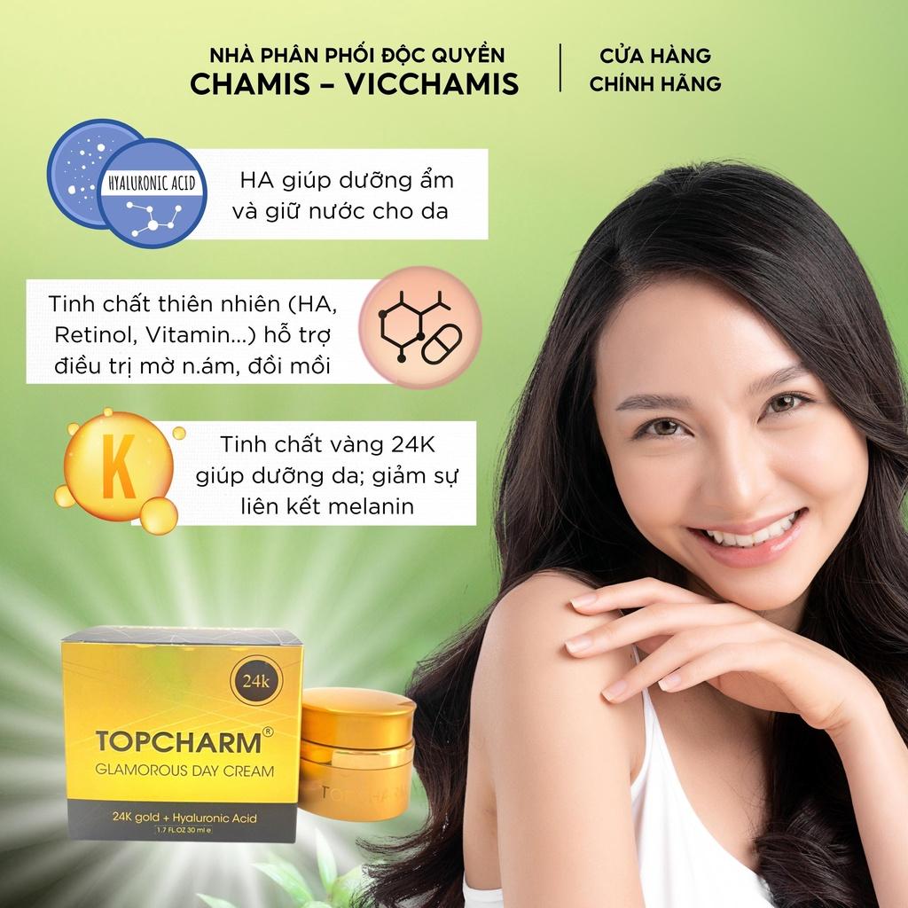 Kem Dưỡng & Serum giảm mờ thâm nám, dưỡng da trắng hồng Topcharm hàng cao cấp