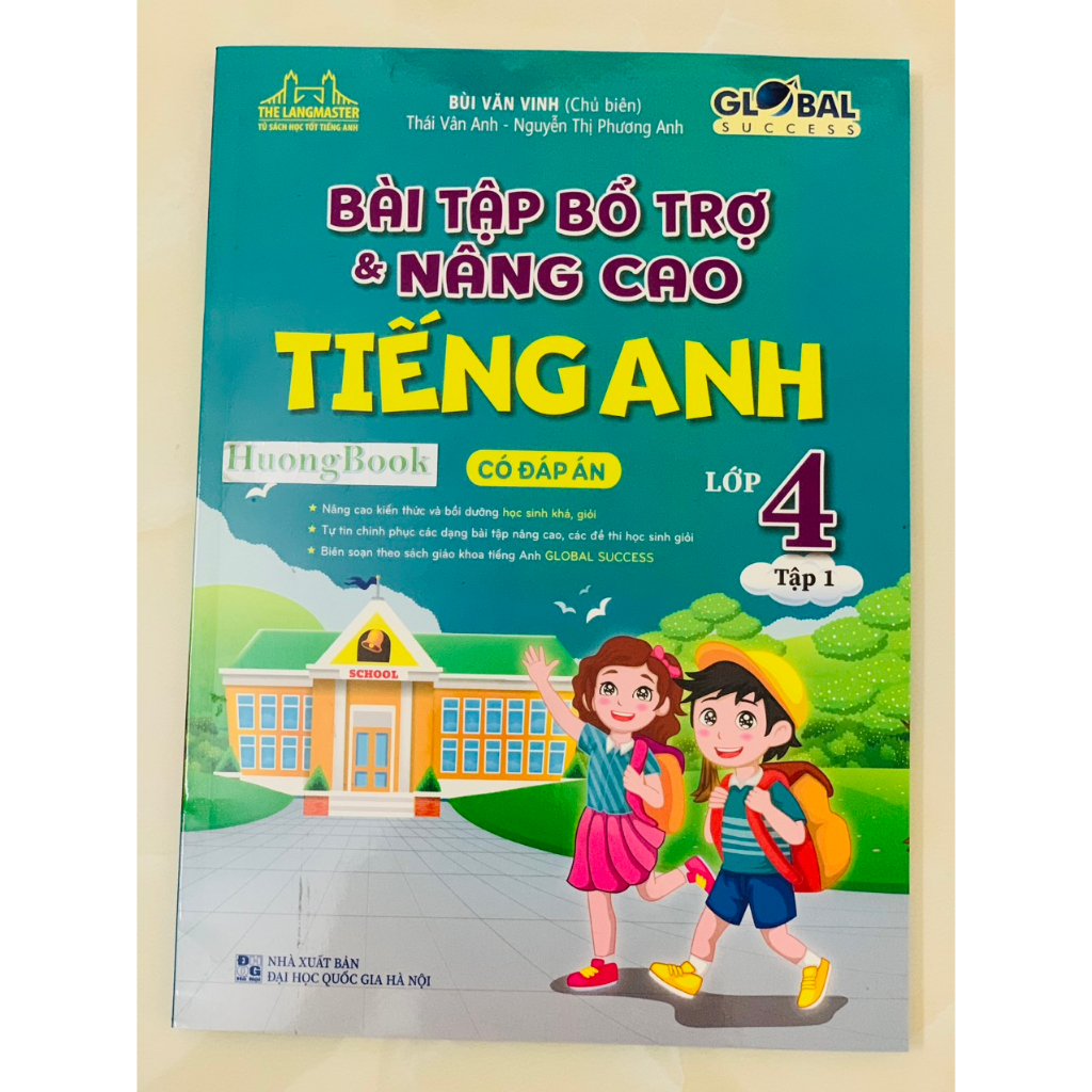Sách - Bài tập bổ trợ và nâng cao tiếng anh lớp 4 tập 1 GLOBAL SUCCESS -