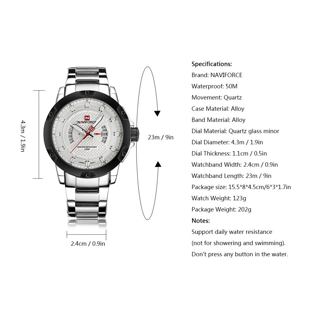 Đồng hồ Thời trang NAVIFORCE 9085 Quartz Man