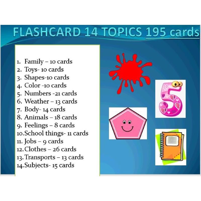 Flashcard theo chủ đề tự chọn