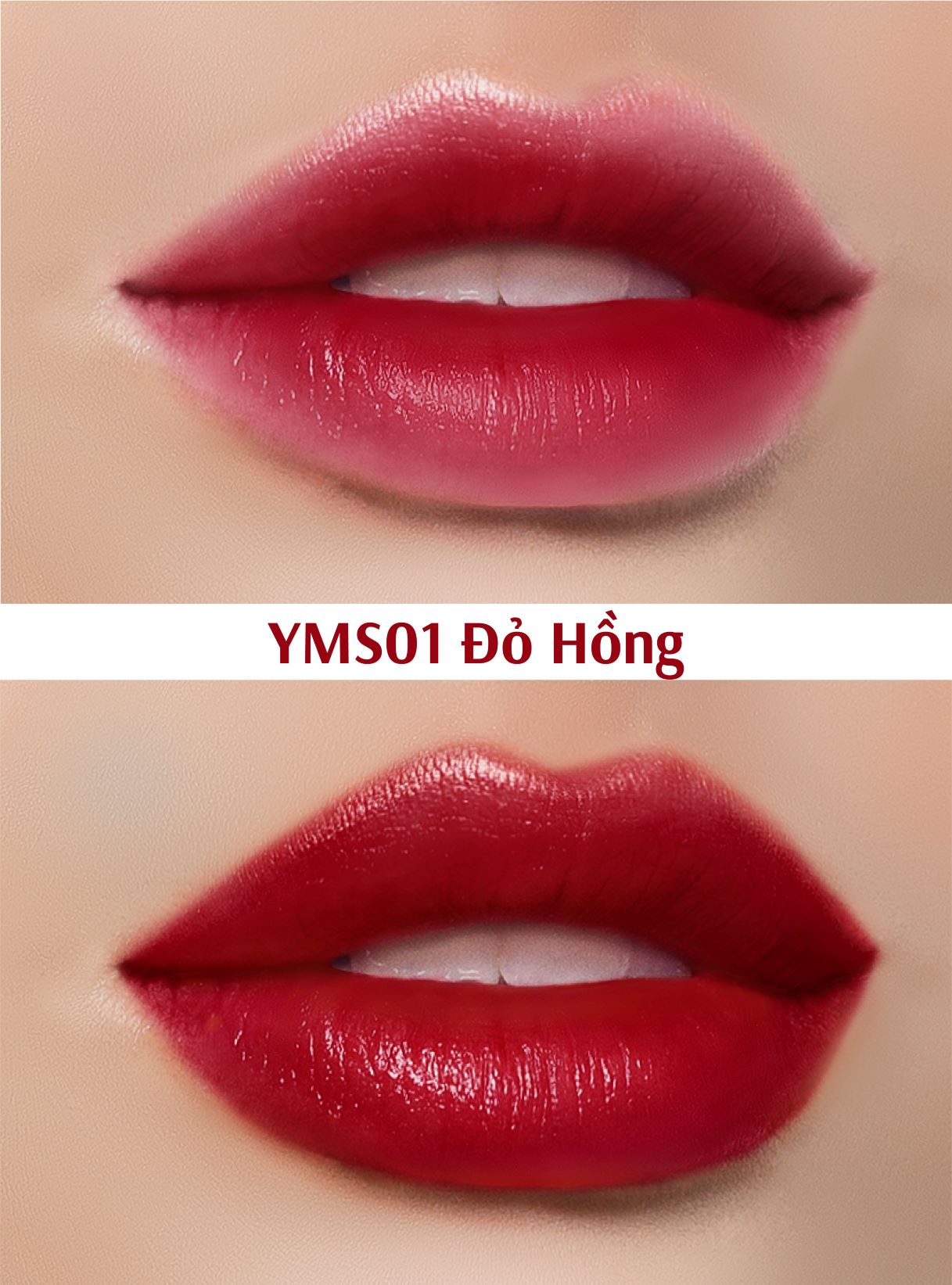 Son Dưỡng Collagen Yumeisakura - Đỏ hồng - Ladybug Red - YM01