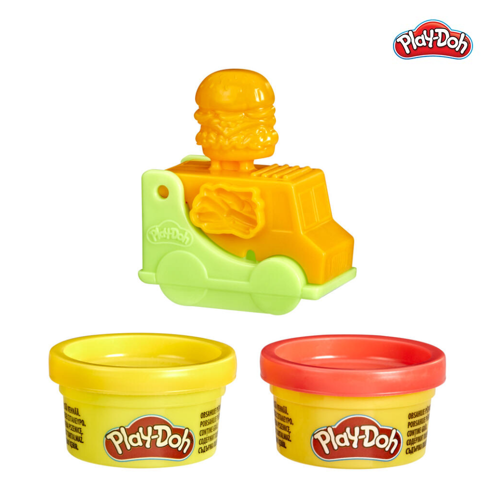 Bộ đồ chơi đất nặn xe Burger mini Play-Doh