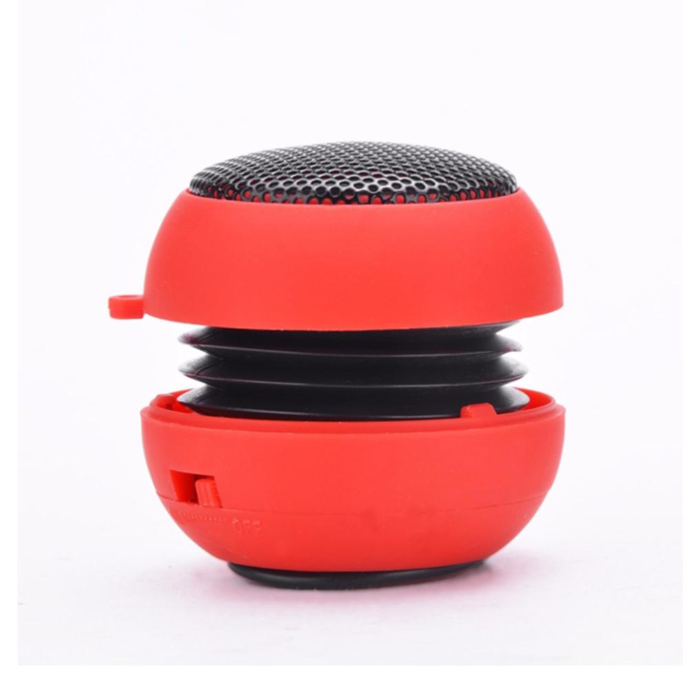 Loa Mini Hamburger Di Động Loa Nghe Nhạc Mp3 Loa Ngoài Trời Có Dây 3.5Mm Hộp Âm Thanh Cho PC Máy Tính Điện Thoại Màu sắc: Đen