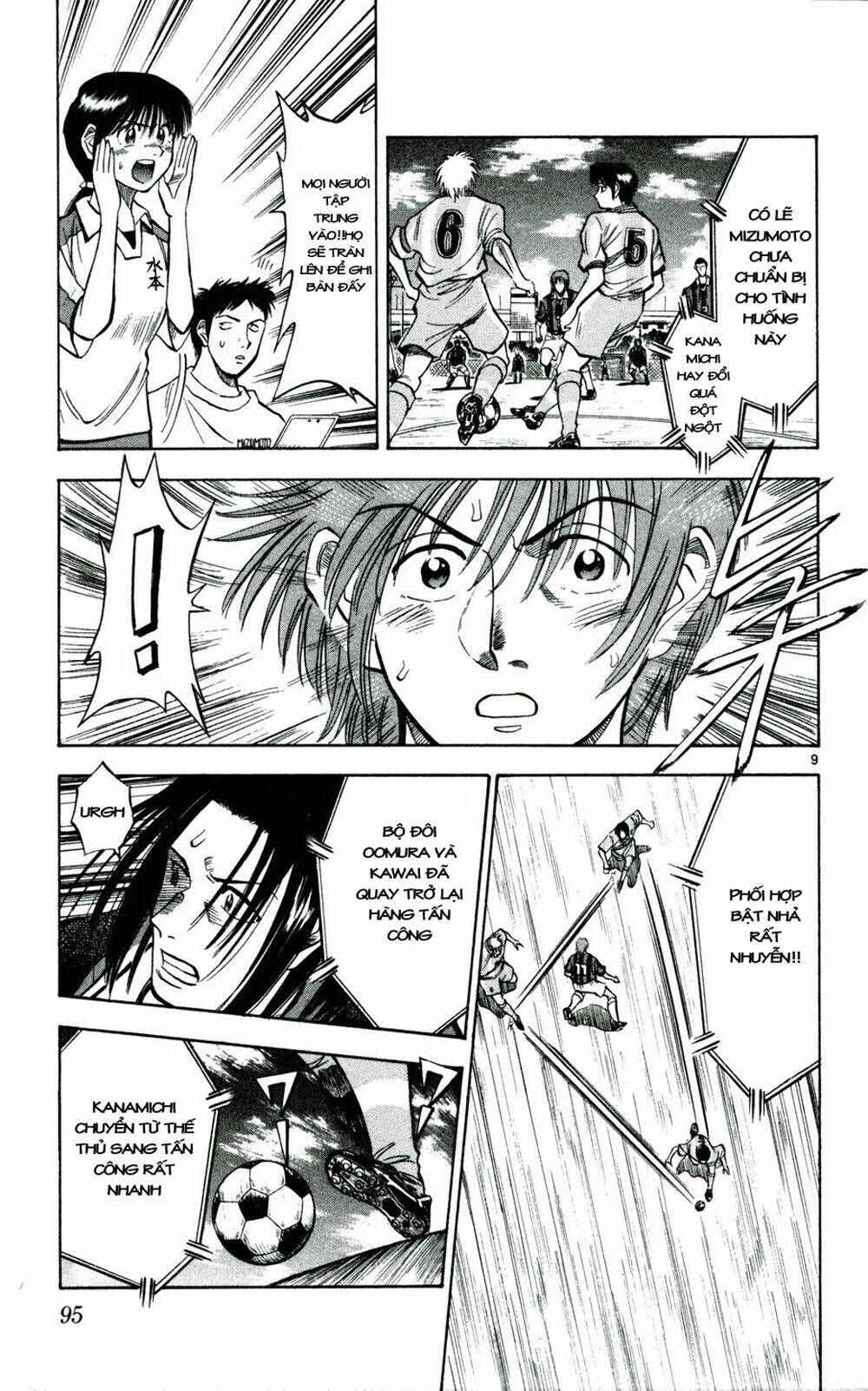 vũ điệu trên sân cỏ - fantasista chapter 31 9