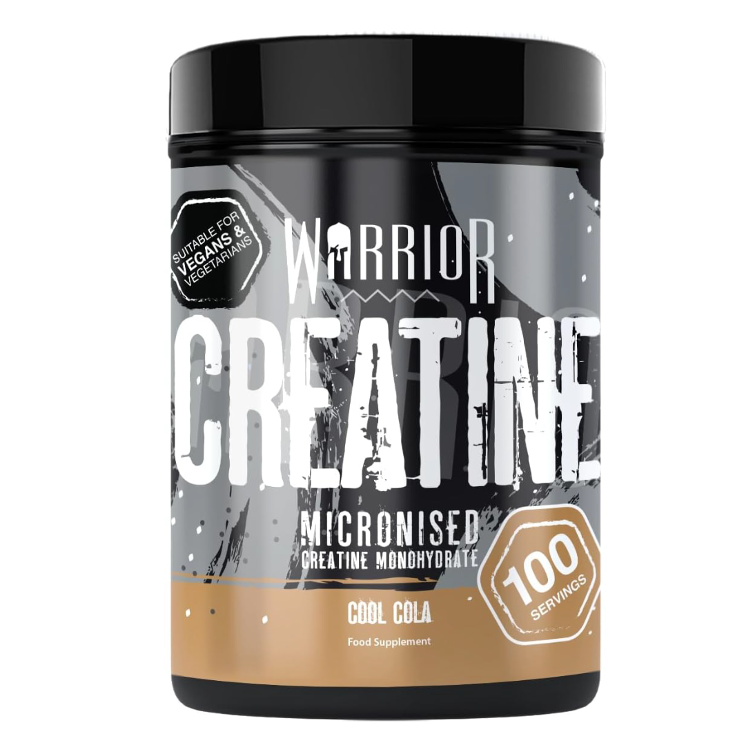 Warrior Micronized Creatine Monohydrate (500g), Bổ Sung Creatine, Tăng Cường Hiệu Suất và Sức Mạnh