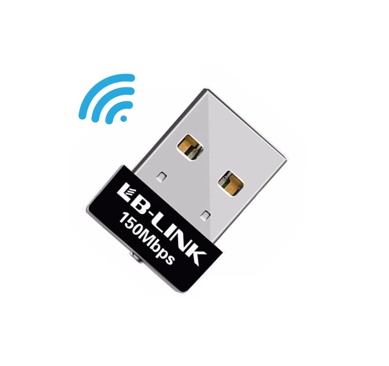 Usb Thu Wifi LB LINK nhỏ gọn cho máy tính bàn thu sóng 150Mbps ,Hàng chính hãng