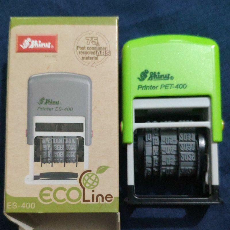 Combo dấu Shiny PTE-400 đóng bao bì ( Dấu CD + lọ mực chuyên dùng)