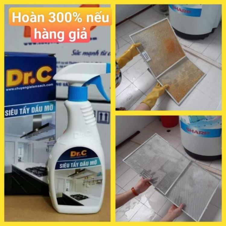 Dung dịch tẩy dầu mỡ tẩy bếp ga bếp từ tẩy rửa đa năng  nước tẩy mỡ 500ml