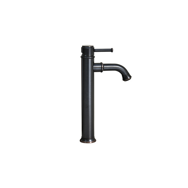 Vòi nước lavabo màu đen KanLy GCA20B - Vòi rửa thân cao nóng lạnh