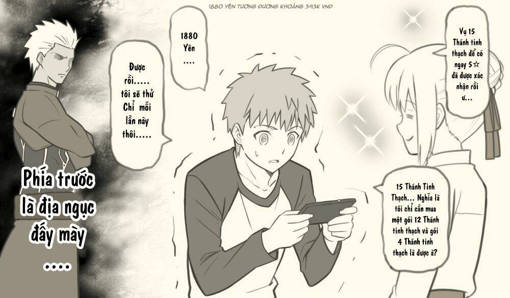 saber-san chơi fgo! chapter 51 32