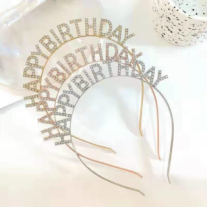 Cài tóc thời trang nữ happy birthday BDS111