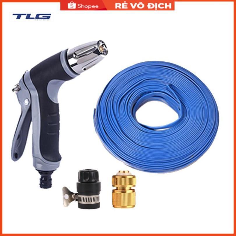 Bộ dây và vòi xịt tăng áp rửa xe tưới cây 3-5M 206817
