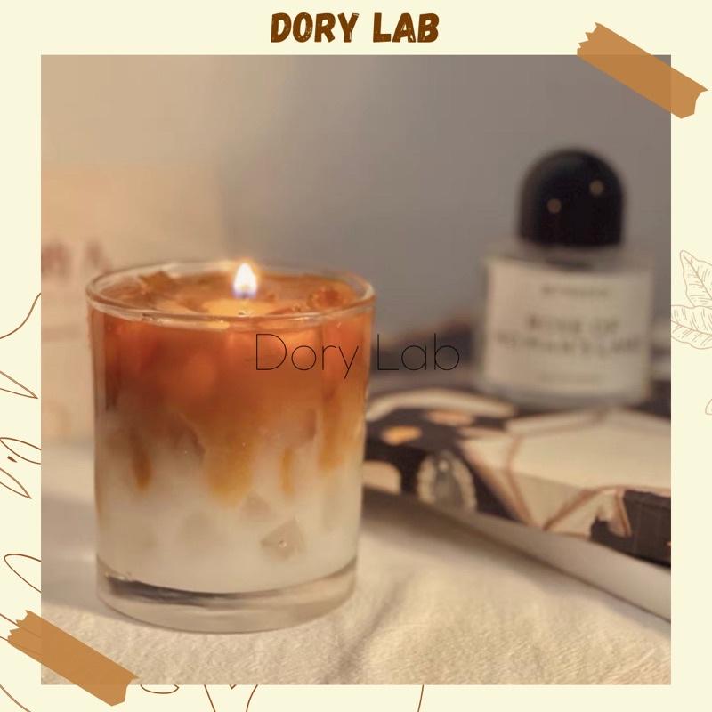 Nến Thơm Ly Cà Phê Sữa Hàn Quốc, Phụ Kiện Decor Chụp Ảnh - Dory Lab