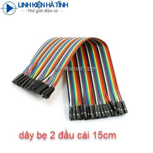 DÂY BUS DÂY CẮM TEST BOARD 15CM CÁI - CÁI (40 SỢI)