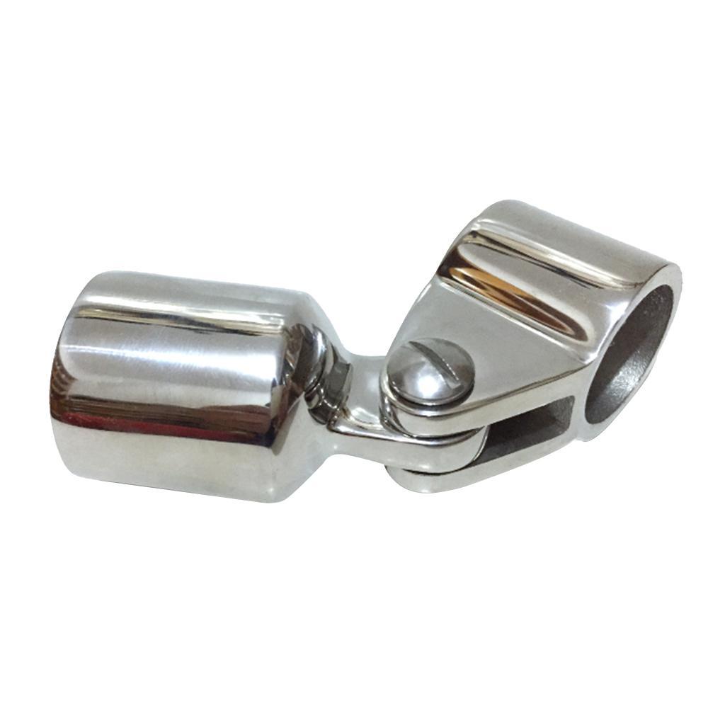 MARINE BOAT BIMINI TOP FITTING DECK HINGE STAINLESS WITH DECK HINGE