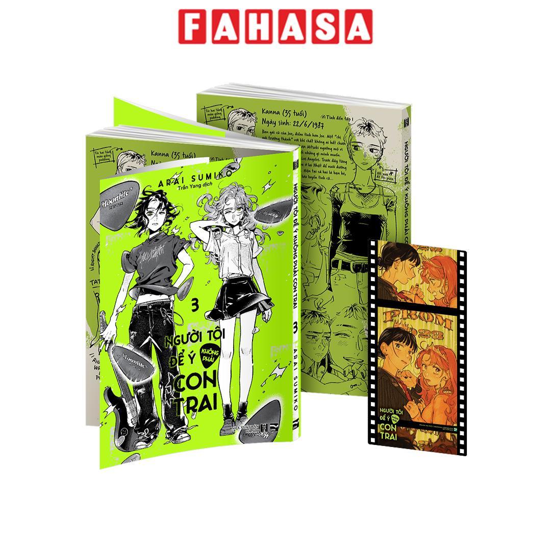 Sách - Người Tôi Để Ý Không Phải Con Trai - Tập 3 - Bản Đặc Biệt - Tặng Kèm Filmstrip