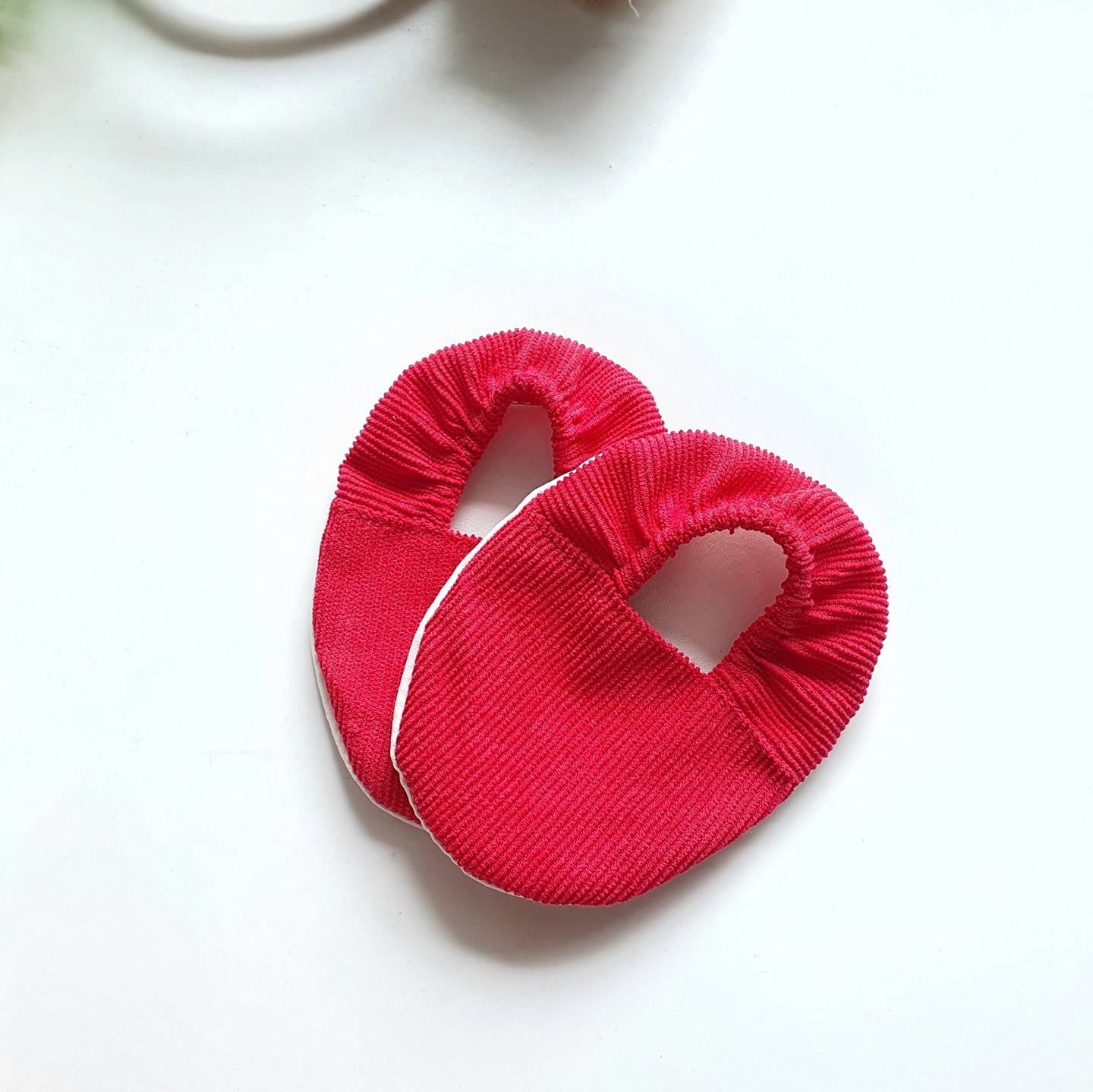 Body áo liền quần đỏ nhung tăm cho bé đầy tháng, thôi nôi