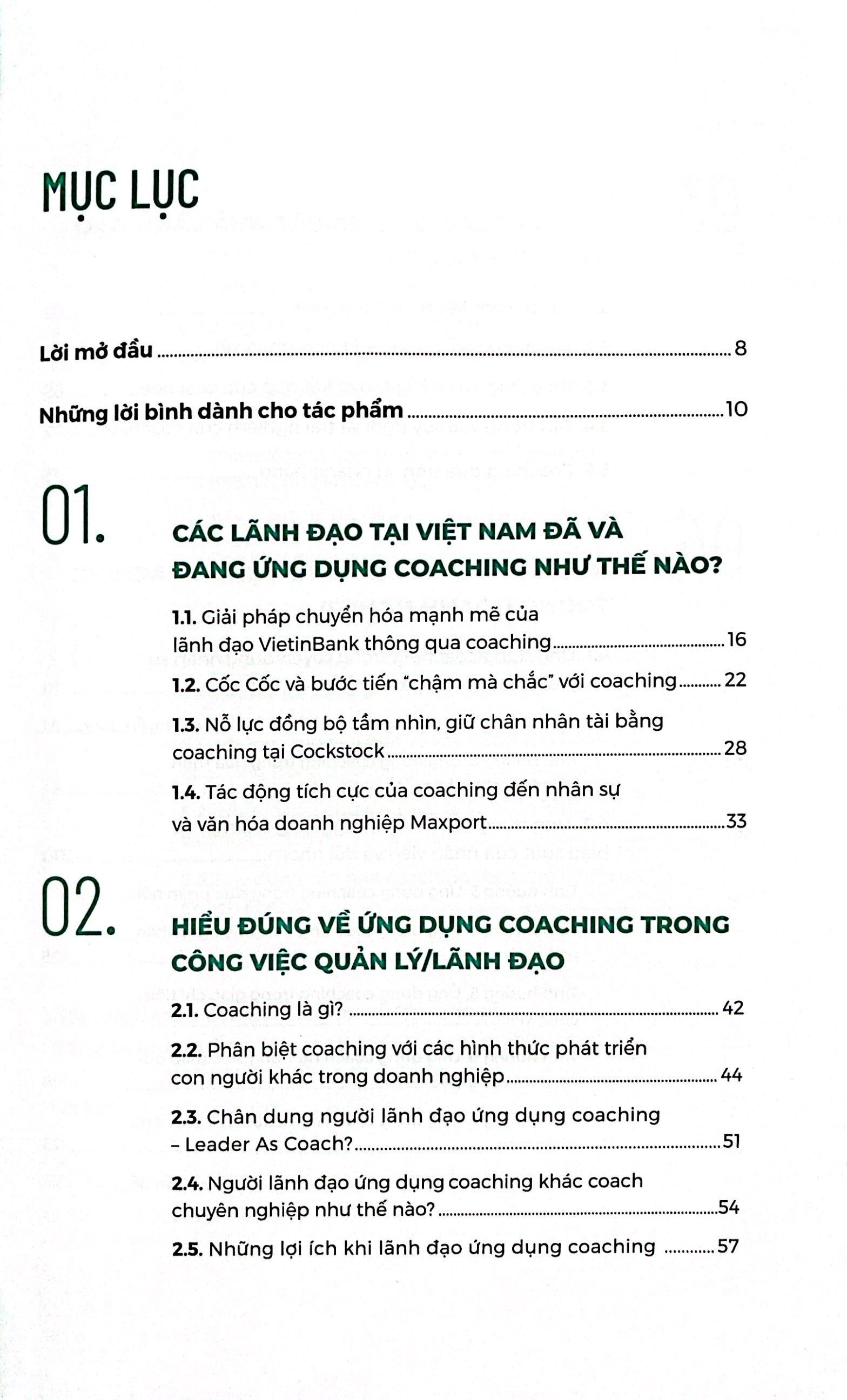 Coaching - Quyền Năng Của Nhà Lãnh Đạo