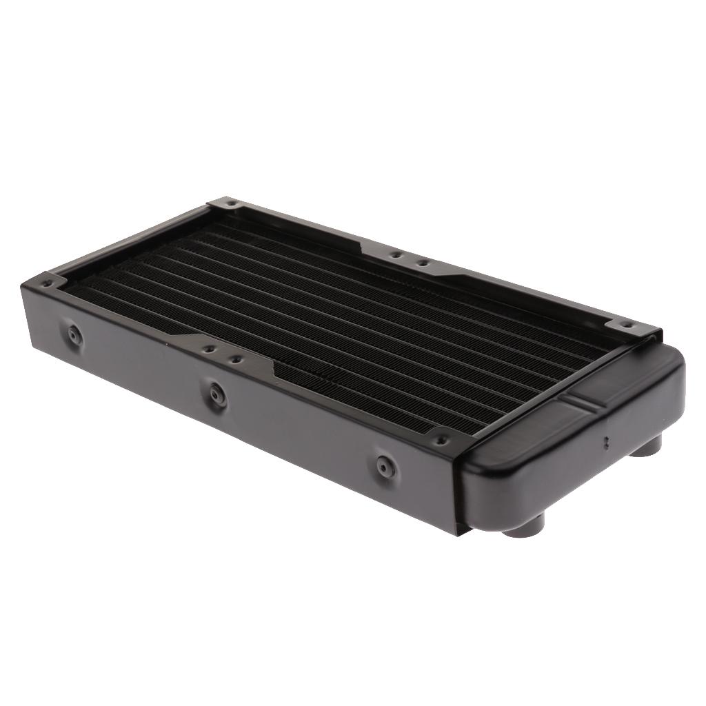 Máy Làm Mát Nước Tản Nhiệt Máy Tính 240mm 10Pipe Cho CPU Tản Nhiệt Bằng Nhôm