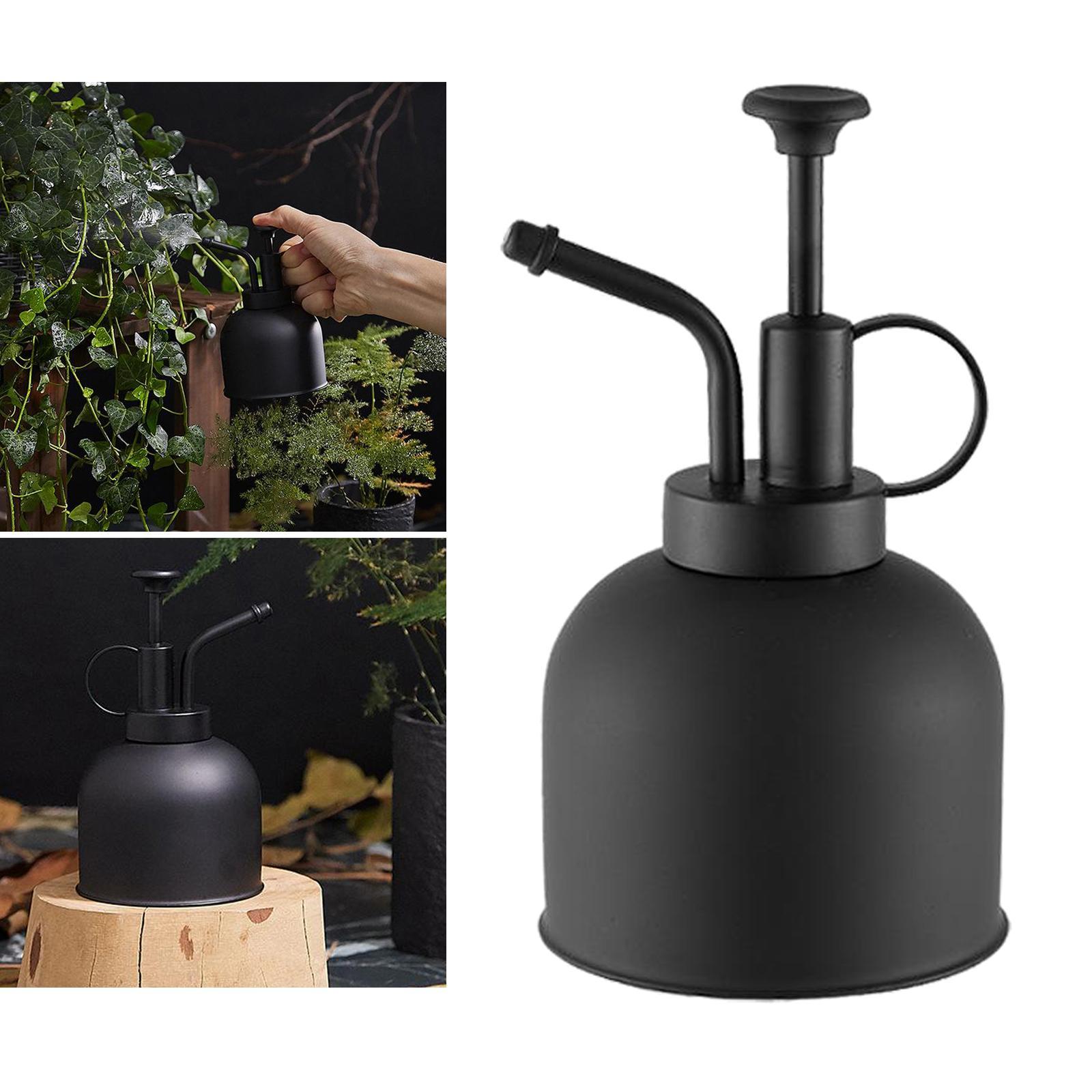 Vintage Handheld Pressure Watering Can for Indoor Plant Mister Cleaning