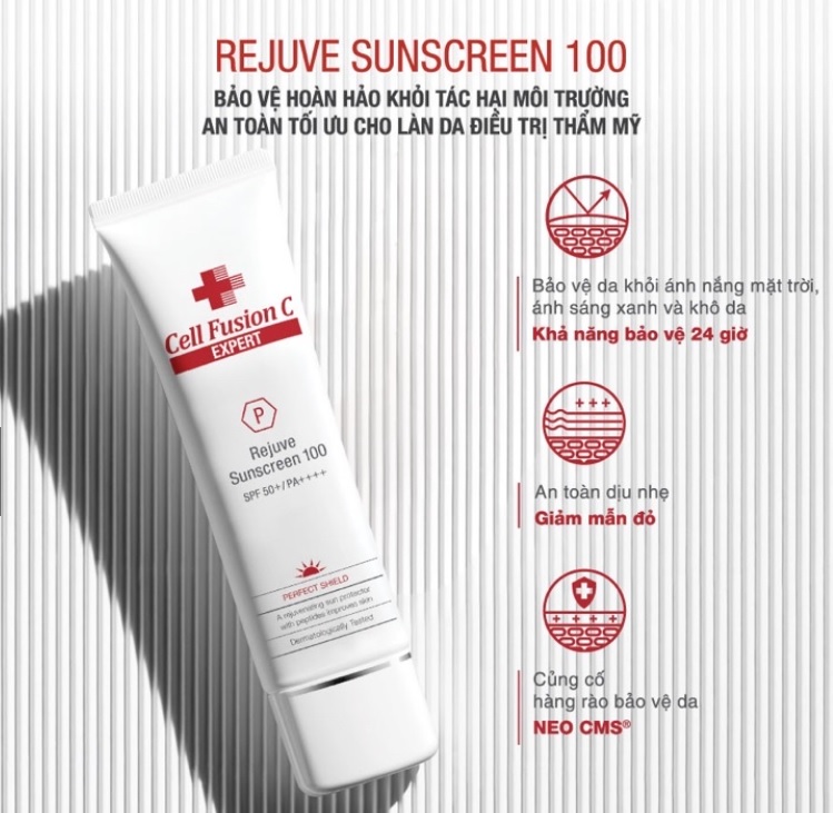 Kem chống nắng tái tạo da - Cell Fusion C Expert Rejuve Sunscreen 100 SPF50+/PA++++